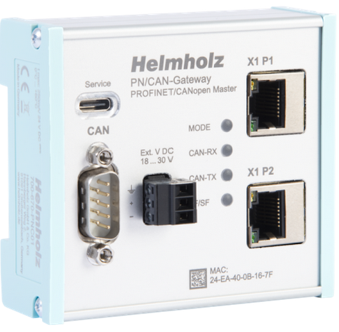 PN/CAN gateway, PROFINET/CANopen - 700-670-PNC01
